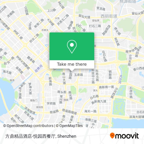 方鼎精品酒店-悦园西餐厅 map