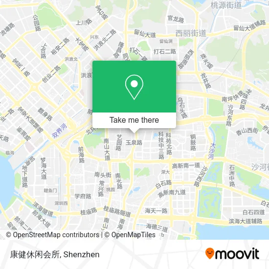 康健休闲会所 map