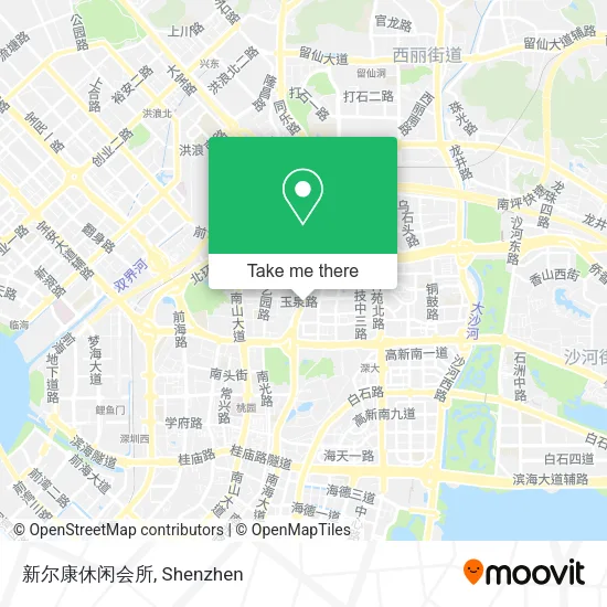 新尔康休闲会所 map