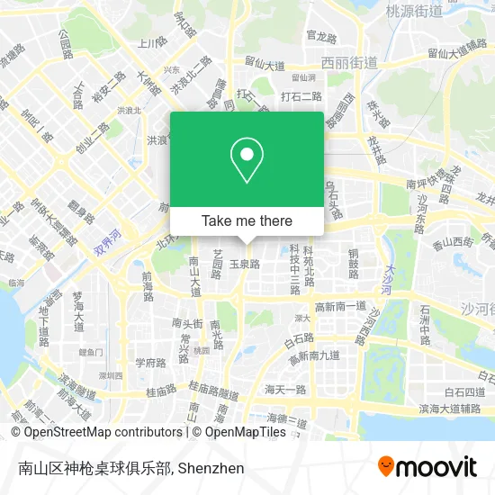 南山区神枪桌球俱乐部 map