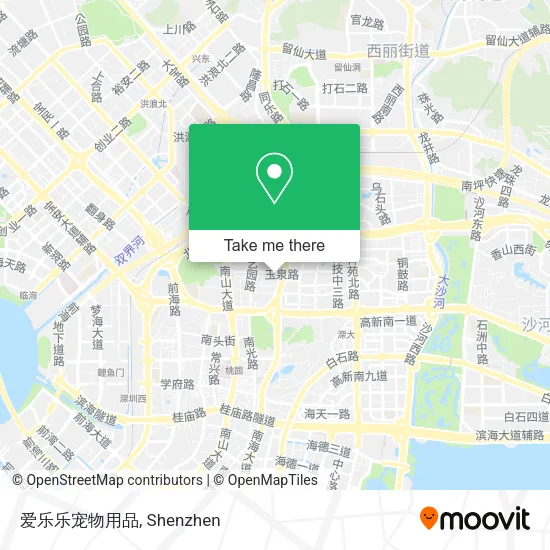 爱乐乐宠物用品 map