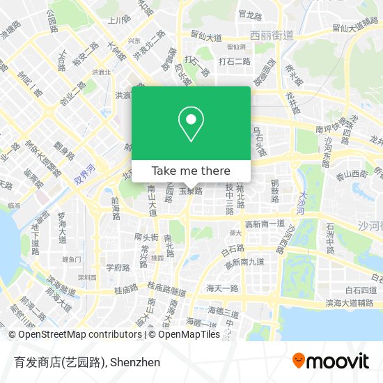 育发商店(艺园路) map