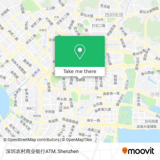 深圳农村商业银行ATM map