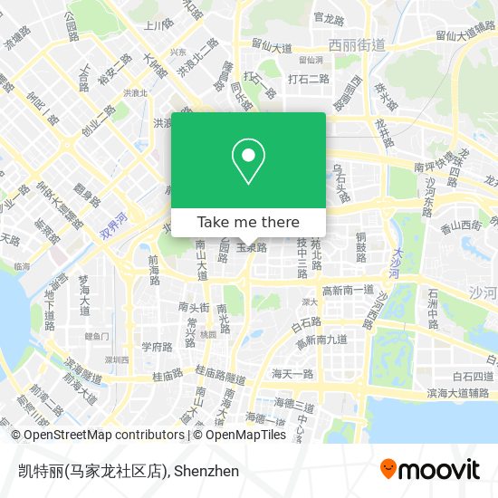 凯特丽(马家龙社区店) map