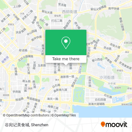 谷宛记美食城 map