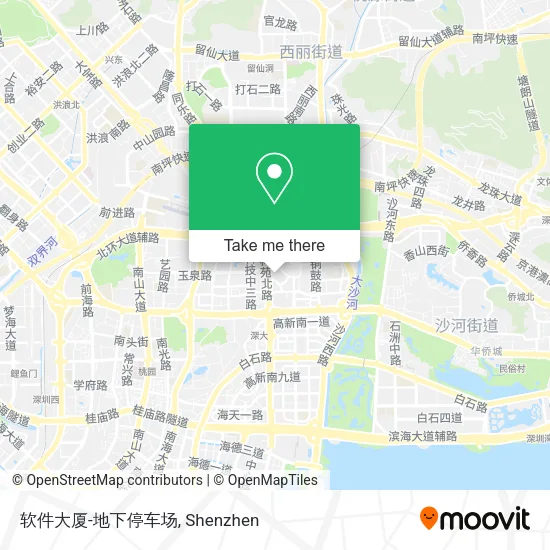 软件大厦-地下停车场 map