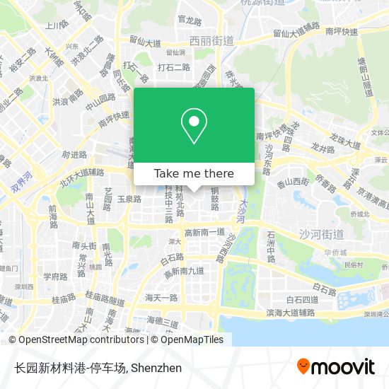 长园新材料港-停车场 map