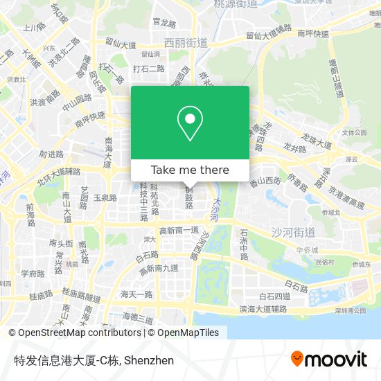 特发信息港大厦-C栋 map