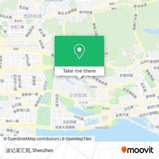 波记茗汇苑 map