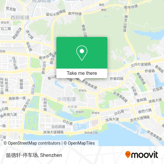 懿德轩-停车场 map