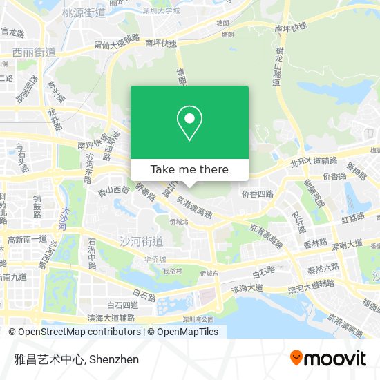 雅昌艺术中心 map