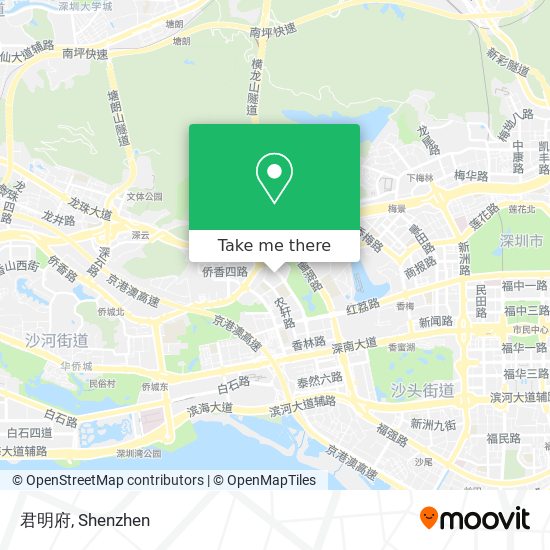 君明府 map