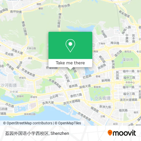 荔园外国语小学西校区 map