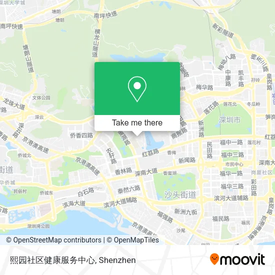 熙园社区健康服务中心 map