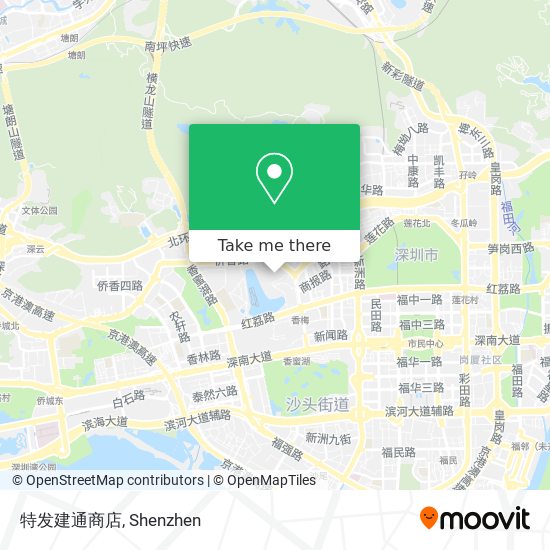 特发建通商店 map