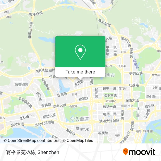 赛格景苑-A栋 map