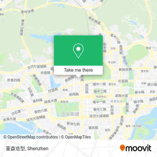 蔓森造型 map