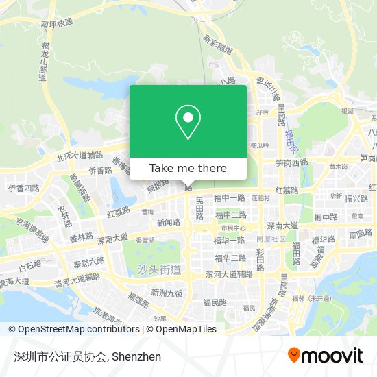 深圳市公证员协会 map