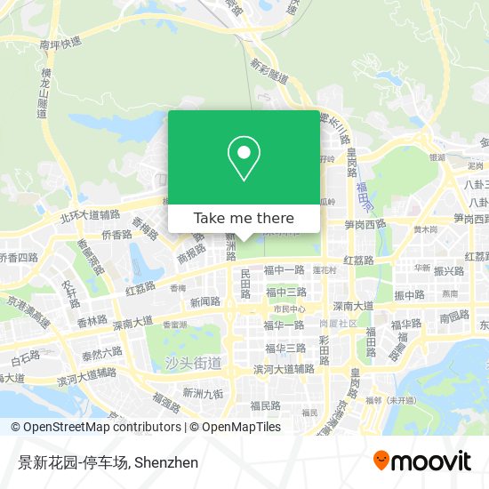 景新花园-停车场 map