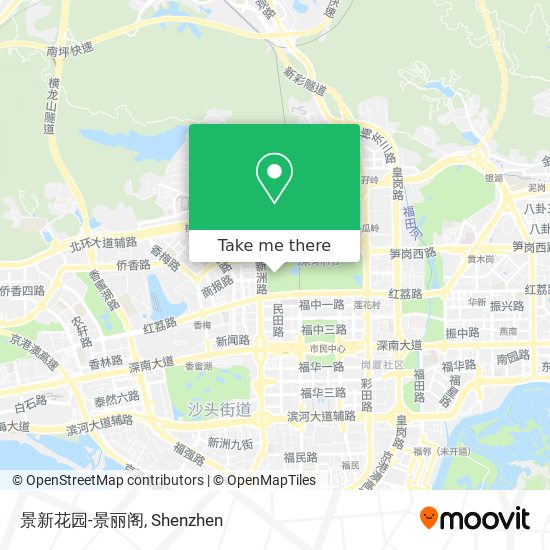 景新花园-景丽阁 map