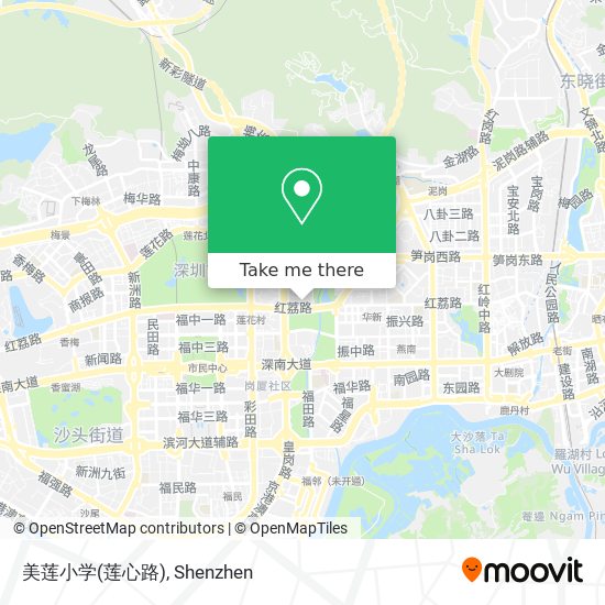 美莲小学(莲心路) map