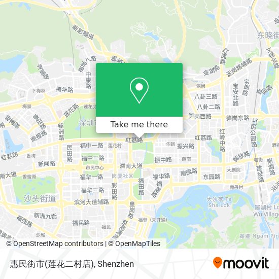 惠民街市(莲花二村店) map