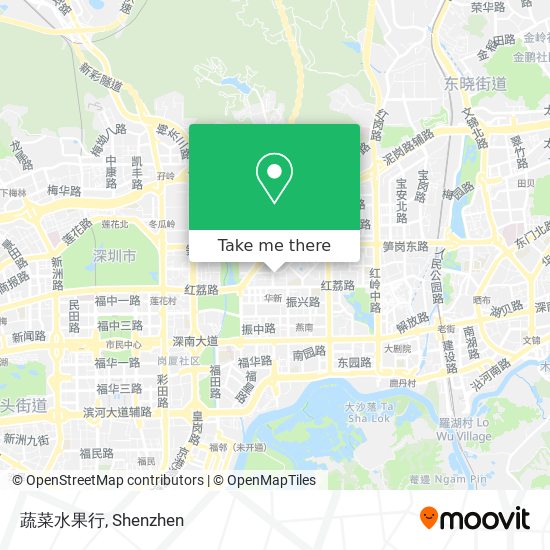 蔬菜水果行 map