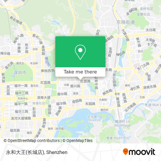 永和大王(长城店) map