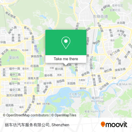 丽车坊汽车服务有限公司 map