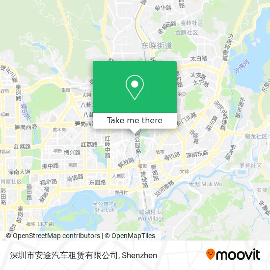 深圳市安途汽车租赁有限公司 map