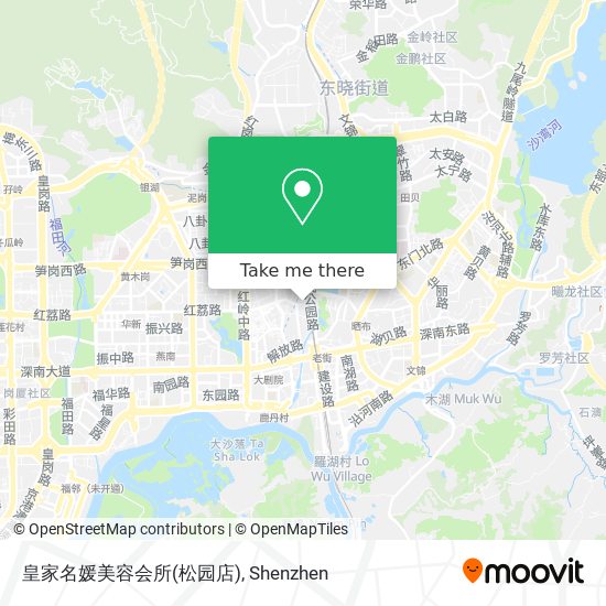 皇家名媛美容会所(松园店) map
