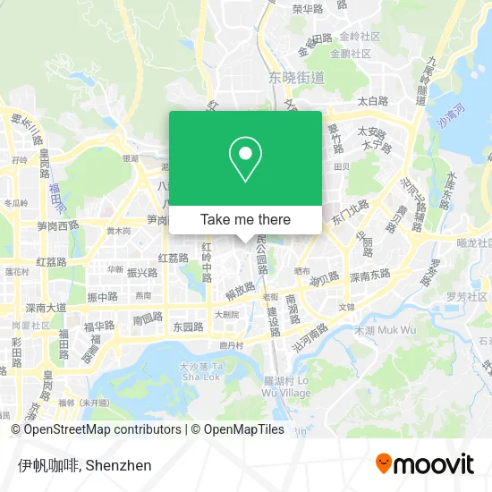 伊帆咖啡 map