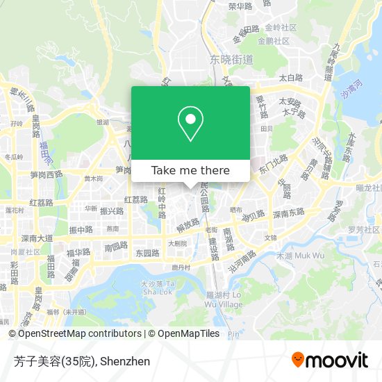 芳子美容(35院) map