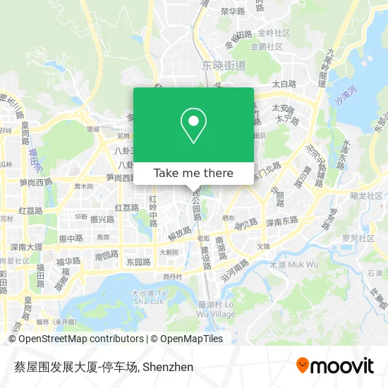 蔡屋围发展大厦-停车场 map