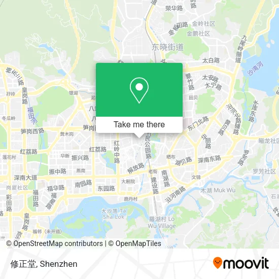 修正堂 map