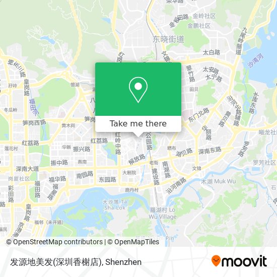 发源地美发(深圳香榭店) map