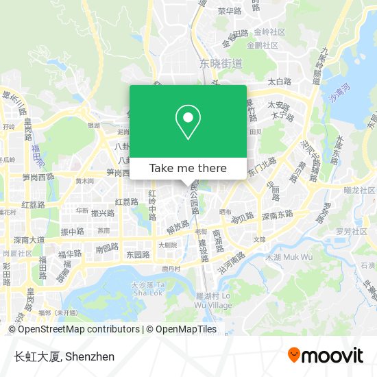 长虹大厦 map