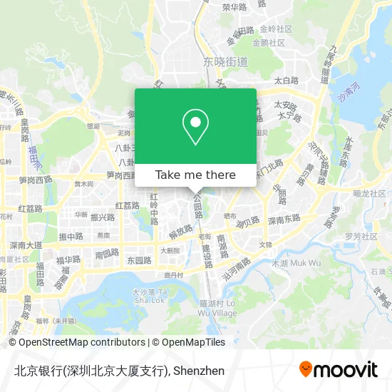 北京银行(深圳北京大厦支行) map
