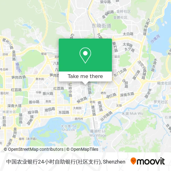 中国农业银行24小时自助银行(社区支行) map