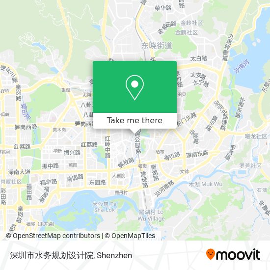 深圳市水务规划设计院 map