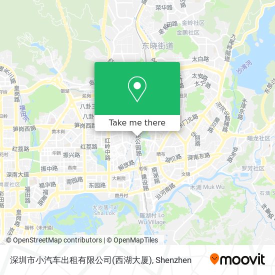 深圳市小汽车出租有限公司(西湖大厦) map