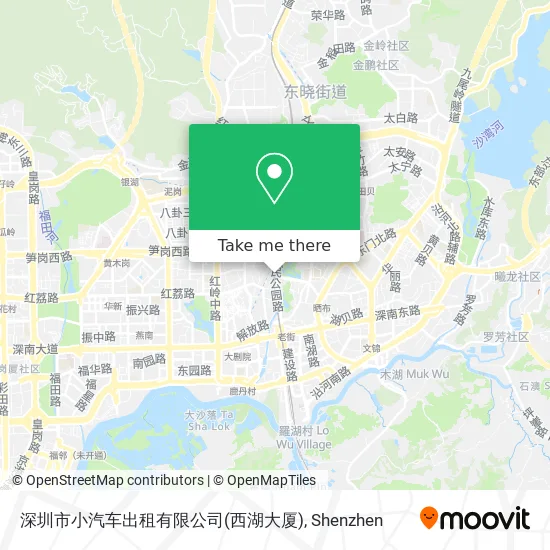 深圳市小汽车出租有限公司(西湖大厦) map