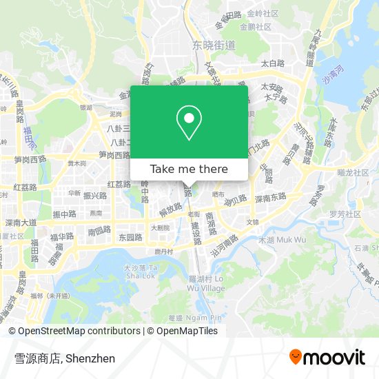 雪源商店 map