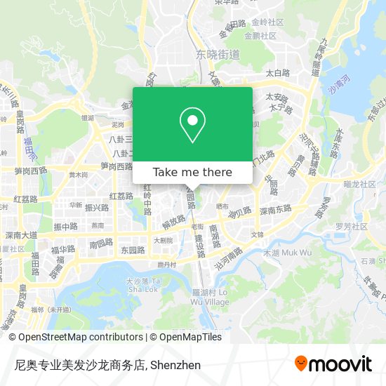 尼奥专业美发沙龙商务店 map