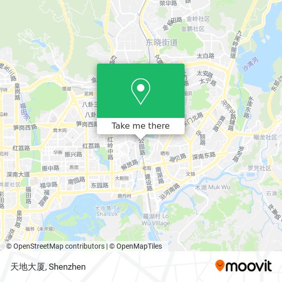 天地大厦 map