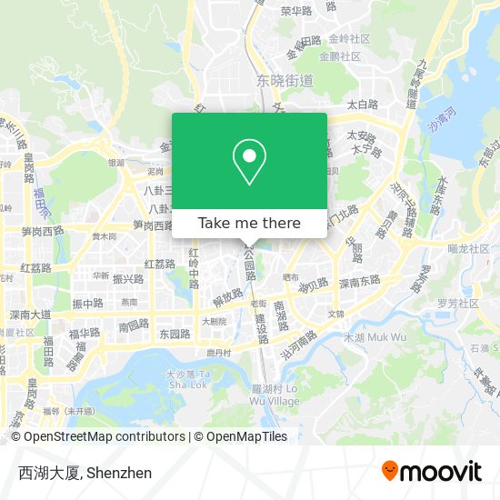 西湖大厦 map