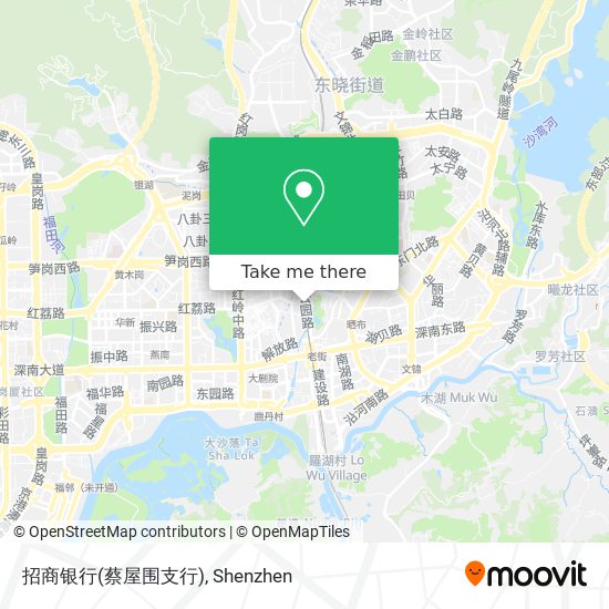 招商银行(蔡屋围支行) map
