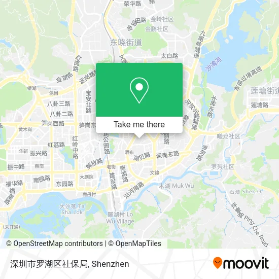 深圳市罗湖区社保局 map
