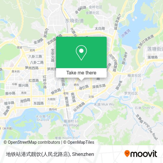 地铁站港式靓饮(人民北路店) map