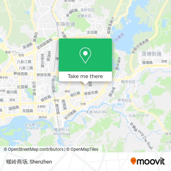 螺岭商场 map